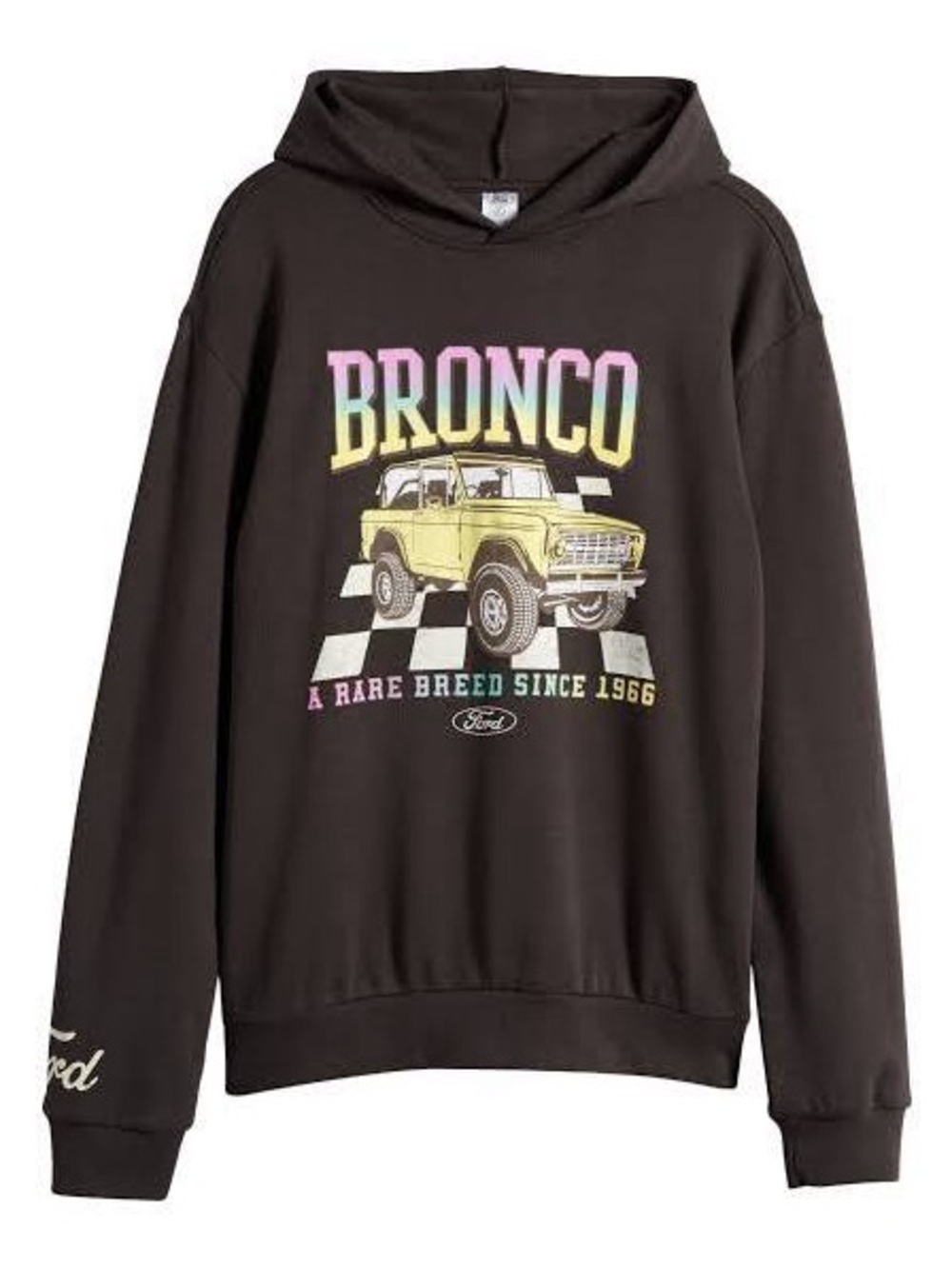 Treasure & Bond Ford Bronco Hoodie Dark Gray Size Large (10/12)